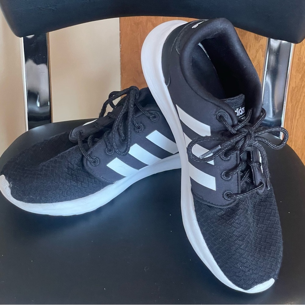 Adidas Black and White Sneakers